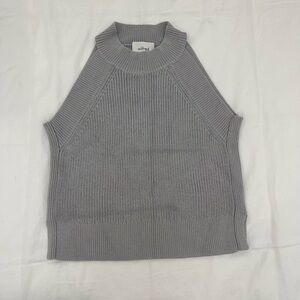 Wilfred Light Gray Knit Top